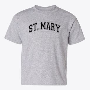 St Mary Parish Varsity Arch Youth T-shirt