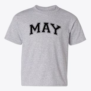 May Center For Early Childhood Education Varsity Arch Youth T-shirt