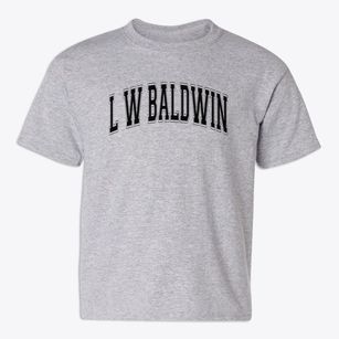 L W Baldwin Elementary School Varsity Arch Youth T-shirt