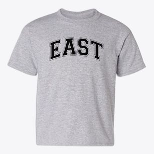 East Primary School Varsity Arch Youth T-shirt