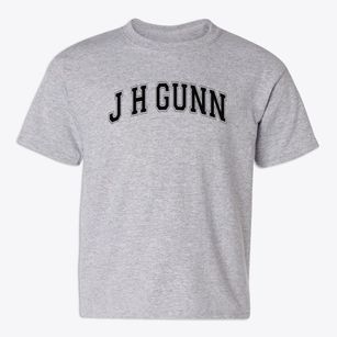 J H Gunn Elementary School Varsity Arch Youth T-shirt