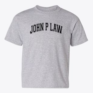 John P Law Elementary School Varsity Arch Youth T-shirt