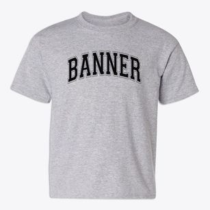 Banner Elementary School Varsity Arch Youth T-shirt