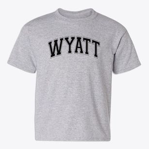 Wyatt Elementary School Varsity Arch Youth T-shirt