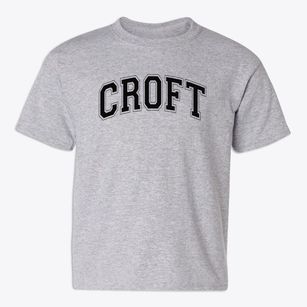 Croft Design Middle School Varsity Arch Youth T-shirt
