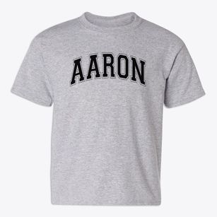 Aaron Academy Varsity Arch Youth T-shirt