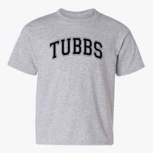 Tubbs Elementary School Varsity Arch Youth T-shirt