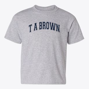 T A Brown Elementary School Varsity Arch Youth T-shirt