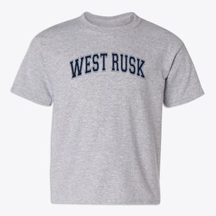 West Rusk Elementary School Varsity Arch Youth T-shirt