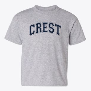 Crest Elementary School Varsity Arch Youth T-shirt