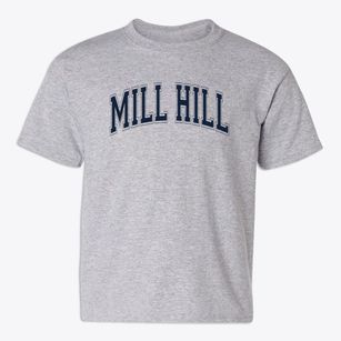 Mill Hill Elementary School Varsity Arch Youth T-shirt