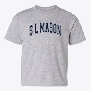 S L Mason Elementary School Varsity Arch Youth T-shirt