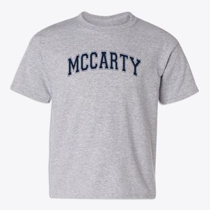 Mccarty Elementary School Varsity Arch Youth T-shirt