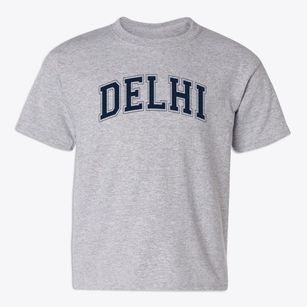 Delhi Junior High School Varsity Arch Youth T-shirt