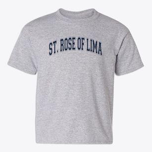 St Rose Of Lima Parish Varsity Arch Youth T-shirt
