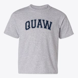 Quaw Elementary School Varsity Arch Youth T-shirt