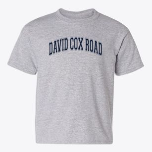 David Cox Road Elementary Varsity Arch Youth T-shirt