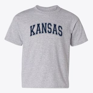 Kansas High School Varsity Arch Youth T-shirt
