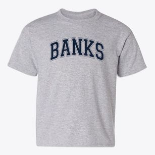 Banks Elementary School Varsity Arch Youth T-shirt