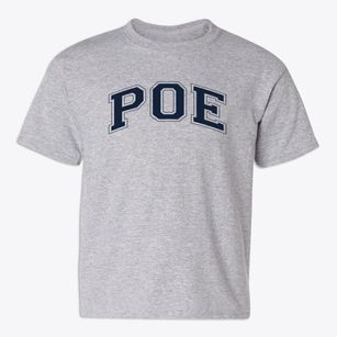 Poe Middle School Varsity Arch Youth T-shirt