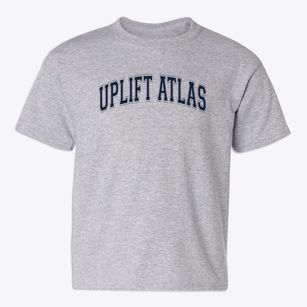 Uplift Atlas Preparatory Varsity Arch Youth T-shirt