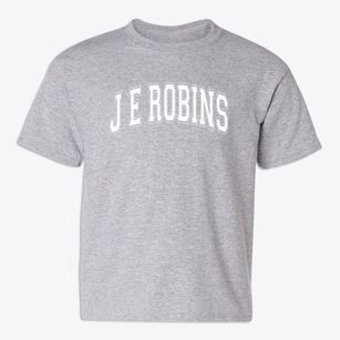 J E Robins Elementary School Varsity Arch Youth T-shirt
