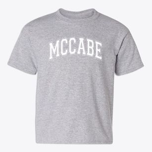 Mccabe Elementary School Varsity Arch Youth T-shirt