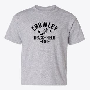 Crowley Middle School Track and Field Youth T-shirt