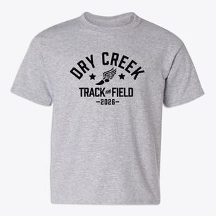 Dry Creek Elementary School Track and Field Youth T-shirt