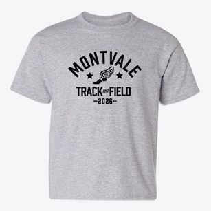 Montvale Elementary School Track and Field Youth T-shirt