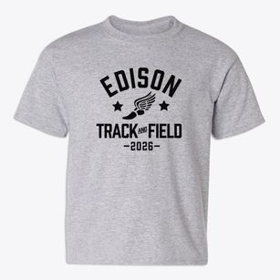 Edison Middle School Track and Field Youth T-shirt