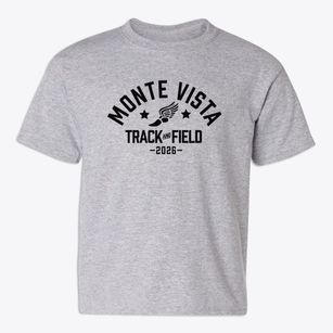 Monte Vista Elementary School Track and Field Youth T-shirt