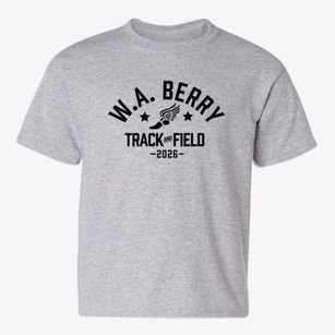 W. A. Berry High School Track and Field Youth T-shirt
