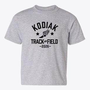 Kodiak High School Track and Field Youth T-shirt