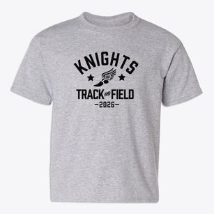 Knights Elementary School Track and Field Youth T-shirt