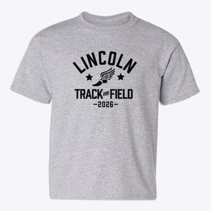 Lincoln Elementary School Track and Field Youth T-shirt