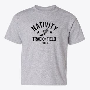 Nativity Of Our Lord Jesus School Track and Field Youth T-shirt