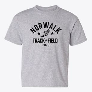 Norwalk Middle School Track and Field Youth T-shirt