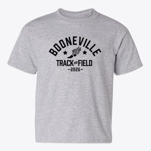Booneville Middle School Track and Field Youth T-shirt