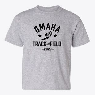 Omaha Christian Academy Track and Field Youth T-shirt