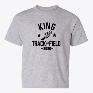 Martin Luther King Junior Elementary Track and Field Youth T-shirt