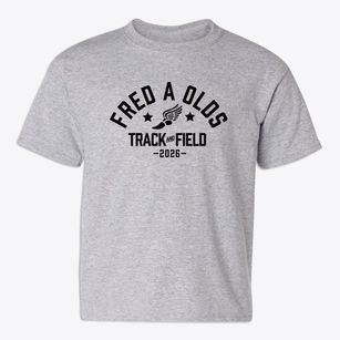 Fred A Olds Elementary School Track and Field Youth T-shirt