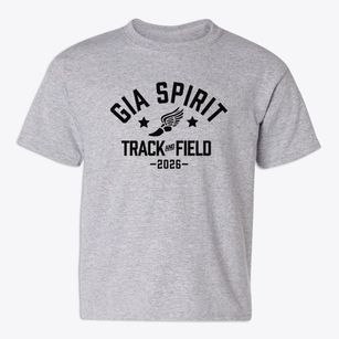 Gia School Spirit Track and Field Youth T-shirt