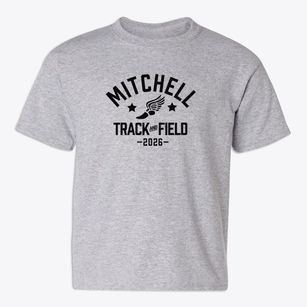 Mitchell Elementary School Track and Field Youth T-shirt