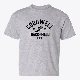 Goodwell High School Track and Field Youth T-shirt