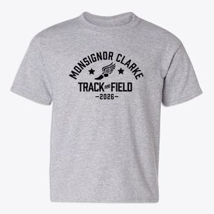 Monsignor Matthew F. Clarke School Track and Field Youth T-shirt
