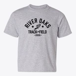 River Oaks Elementary School Track and Field Youth T-shirt