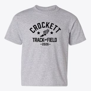 Crockett Elementary School Track and Field Youth T-shirt