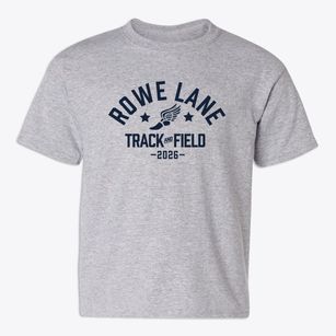 Rowe Lane Elementary Track and Field Youth T-shirt