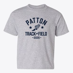 Patton Elementary School Track and Field Youth T-shirt